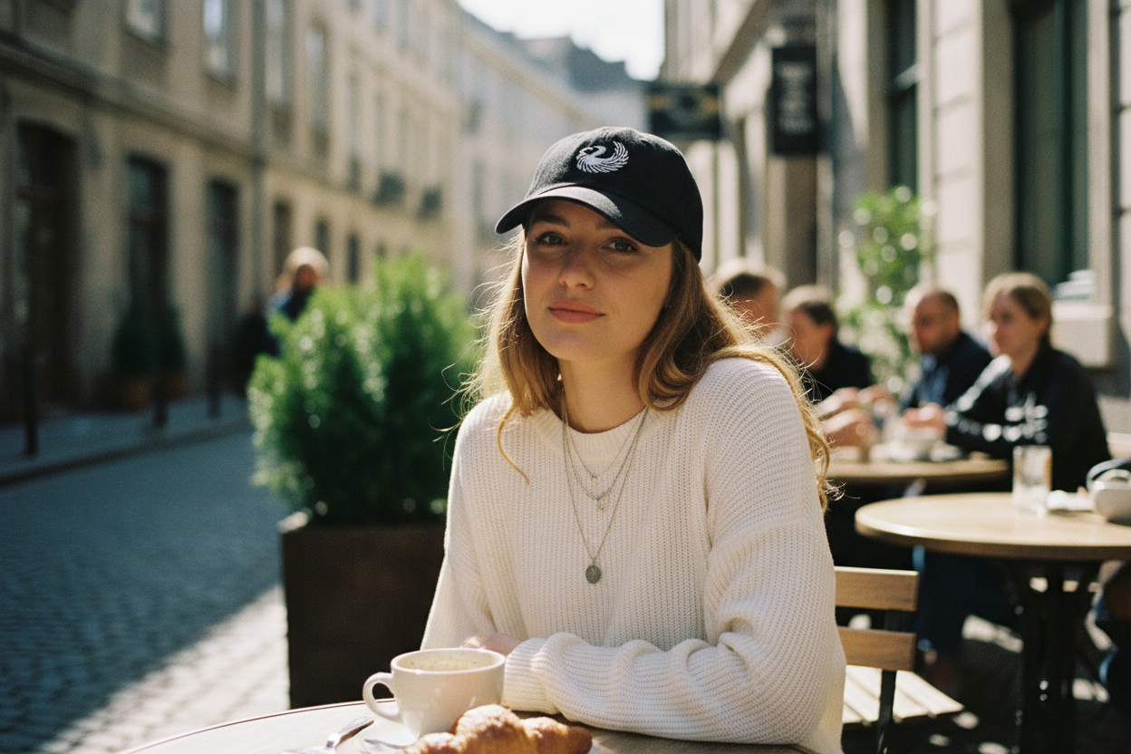 Black Streetwear Cap