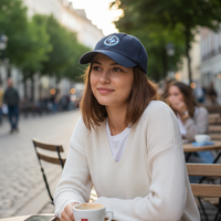 Navy Blue Streetwear Cap