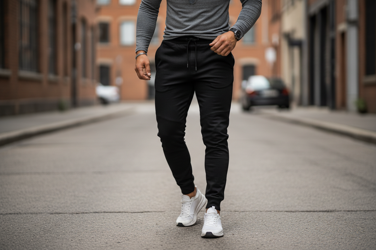 Black Street Joggers