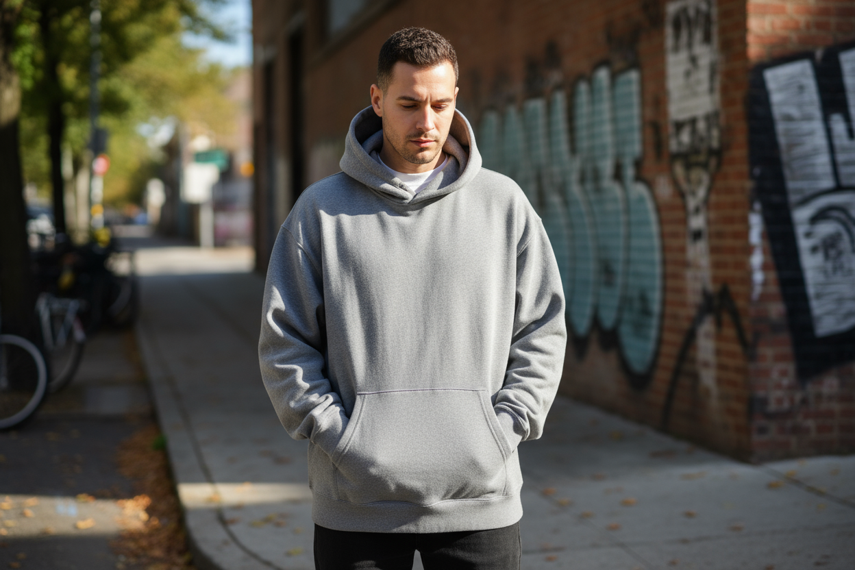Ash Grey Hoodie