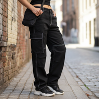 Black Cargo Pants