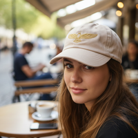 Beige Streetwear Cap